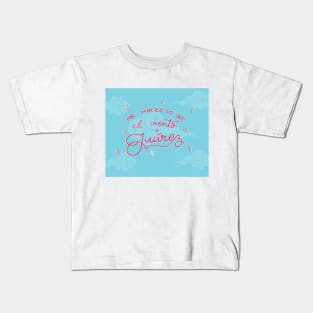 lo que el viento a juárez Kids T-Shirt